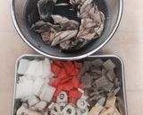 鰤のアラで⭐️濃厚な粕汁作り方1写真