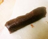 節分に♪簡単恵方巻き風おはぎ作り方2写真