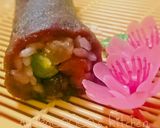 節分に♪簡単恵方巻き風おはぎ作り方3写真