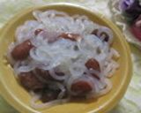 混ぜるだけ♡食感楽しい♡黒豆こんにゃく♡作り方5写真
