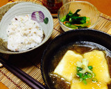 揚げ出し豆腐のみぞれあんかけ作り方7写真