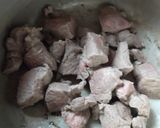 ブロック肉とこんにゃくの煮もの作り方2写真
