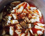 簡単！エリンギのトマトスープ作り方1写真