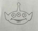キャラ弁＊トイストーリー弁当☆型紙あり作り方5写真