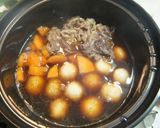 レンジで簡単に和食!!牛肉と里芋煮☆作り方4写真
