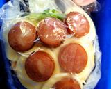 ガイム☆キャラ弁♬ブドウロックシード作り方14写真