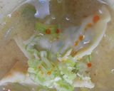 土鍋で余った焼き餃子の味噌汁作り方11写真
