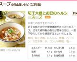 切干大根とお豆のヘルシースープ作り方8写真