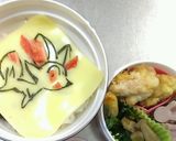 キャラ弁～フォッコ～ポケモン作り方6写真