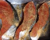 サーモンの香草焼き作り方1写真