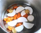 大根とさんまの味噌煮作り方1写真