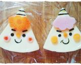 節分♡キャラ弁*6Pチーズ de 鬼さん作り方4写真