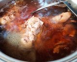 簡単、ヘルシー【鶏肉の紅茶煮】作り方5写真