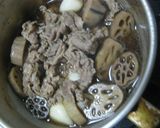 肉レンコン(牛バラ肉篇)作り方4写真