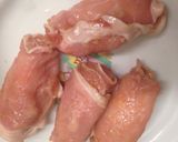 ひとくち卵の豚肉巻きフライ作り方3写真