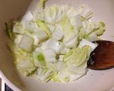 エビなし♪厚揚げと白菜のチリソース煮作り方4写真