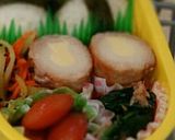 豚肉のチーズちくわ巻き テリマヨ味作り方5写真