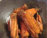 夏に☆手羽中の甘辛酸っぱ煮作り方6写真