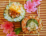 節分に☆簡単可愛い鬼&おたふく巻き寿司作り方8写真