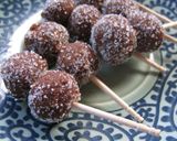 駄菓子☺ きなこのミニミニおだんご作り方4写真