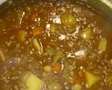 挽き肉とお豆のカレー♪作り方7写真