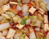 エビなし♪厚揚げと白菜のチリソース煮作り方6写真