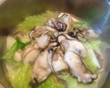 カキ×白菜×しめじのレモン風味きしめん作り方8写真