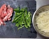 ジャガイモで青椒肉絲風作り方1写真
