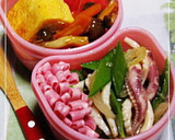 お弁当のおかず★イカと絹サヤの中華風炒め作り方6写真