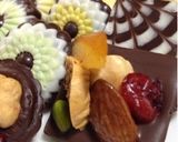 簡単✳︎綺麗なバレンタインチョコ✳︎白作り方8写真