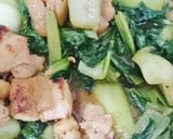 鶏肉とチンゲン菜の中華炒め作り方3写真
