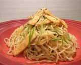 シンプルな、お揚げさんの塩焼きそば作り方9写真