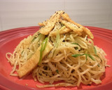 シンプルな、お揚げさんの塩焼きそば作り方9写真