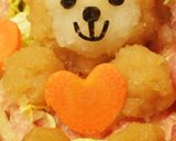 大根おろしアート❤ダッフィとシェリーメイ作り方7写真