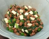 ちょいアレンジ☆納豆チーズほうれん草作り方3写真