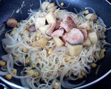 鮭じゃがバター塩焼そば作り方5写真