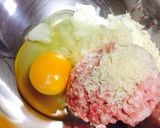 丸ごと玉ねぎのひき肉詰めデミグラス煮込み作り方3写真