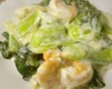 中華は簡単！！　青梗菜と帆立のクリーム煮作り方10写真