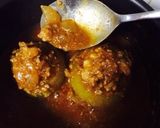 丸ごと玉ねぎのひき肉詰めデミグラス煮込み作り方8写真