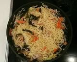 茎わかめの塩焼きそば作り方2写真