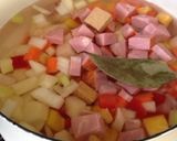 ひよこ豆と野菜のミネストローネ♬作り方3写真