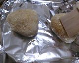 なめたけ入り焼きおにぎり作り方4写真