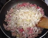 味噌でコク旨♪ひき肉ともやしのあんかけ丼作り方3写真