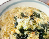 簡単！わかめと卵の優しいうどん♪作り方3写真