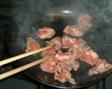 牛肉とごぼうのしぐれ煮作り方1写真