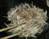 牛肉とごぼうのしぐれ煮作り方2写真