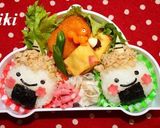 キャラ弁*節分に鬼さんおにぎり作り方4写真