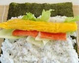 節分！簡単綺麗に巻けるよ♡恵方巻き、太巻作り方3写真