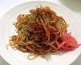 卵でまろやか☆人参しりしり焼きそば作り方11写真