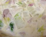 白菜とチキンのカレークリーム煮作り方4写真